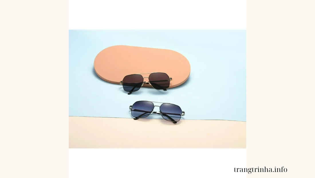 trendy aviator shades